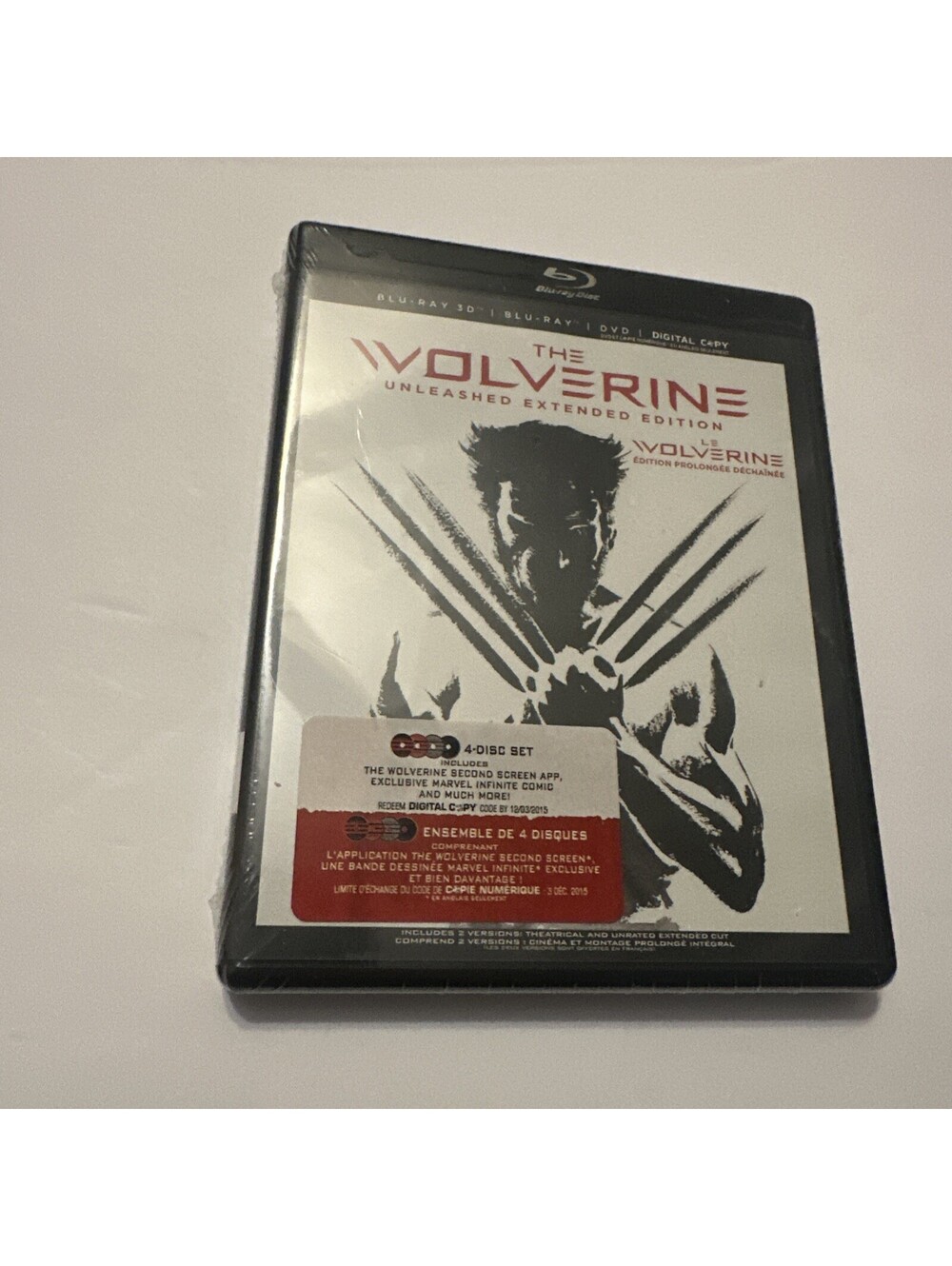 The Wolverine Unleashed Extended Edition Blu-ray Movie